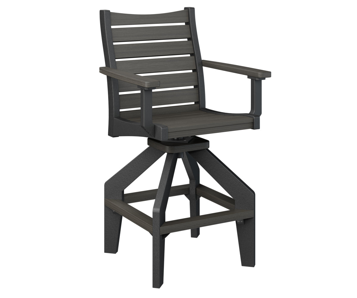 Berlin Gardens Bristol Swivel Bar Chair
