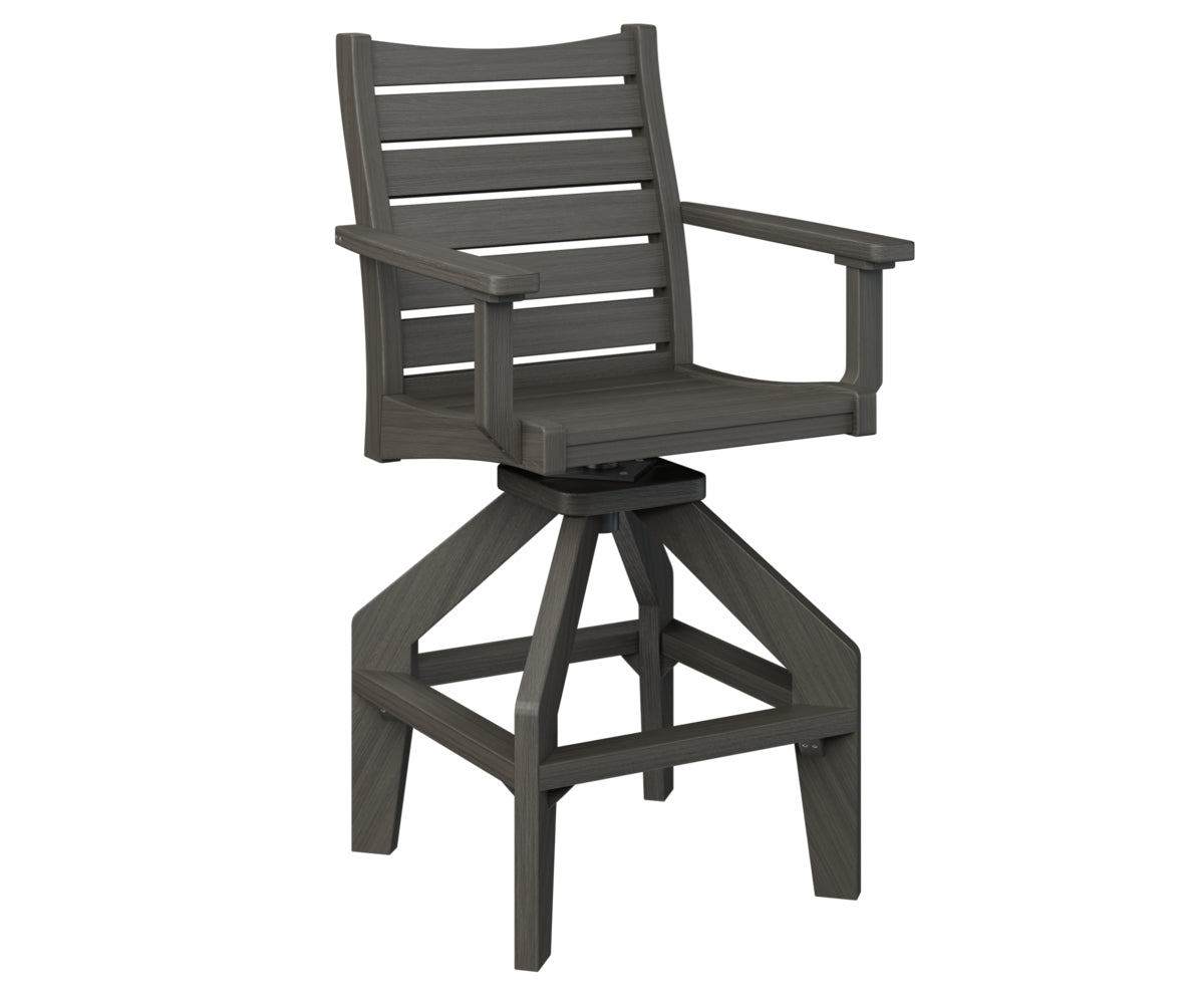 Berlin Gardens Bristol Swivel Bar Chair
