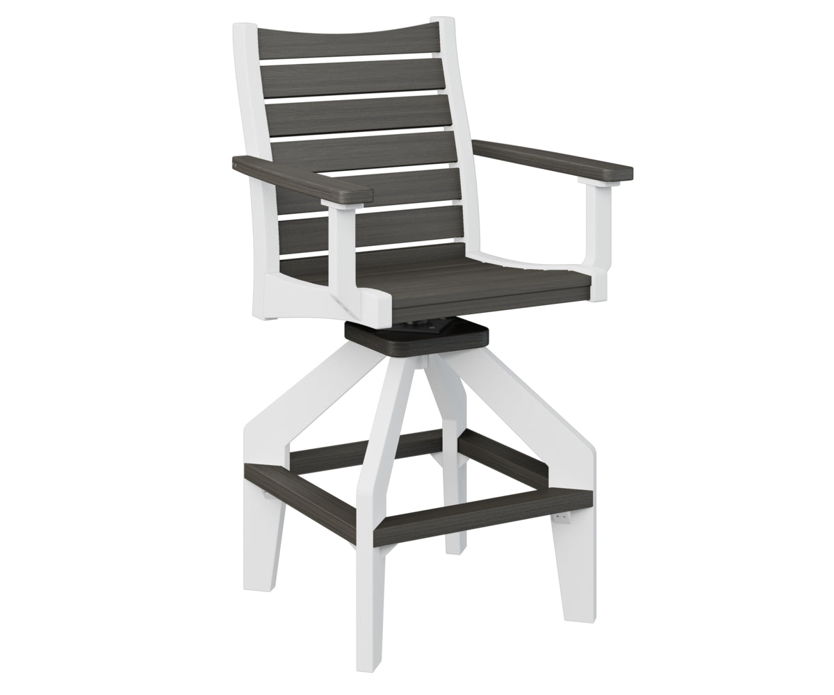 Berlin Gardens Bristol Swivel Bar Chair
