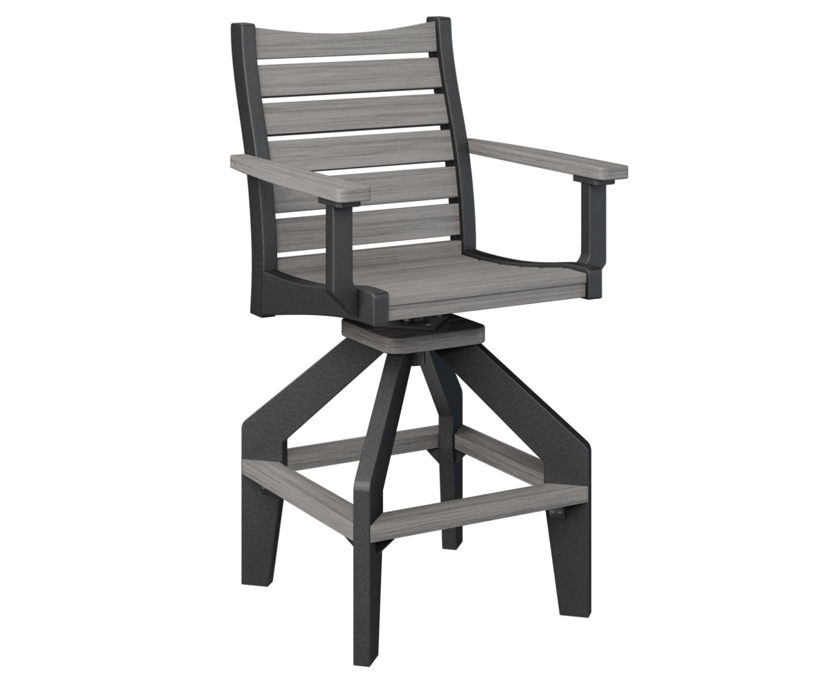 Berlin Gardens Bristol Swivel Bar Chair