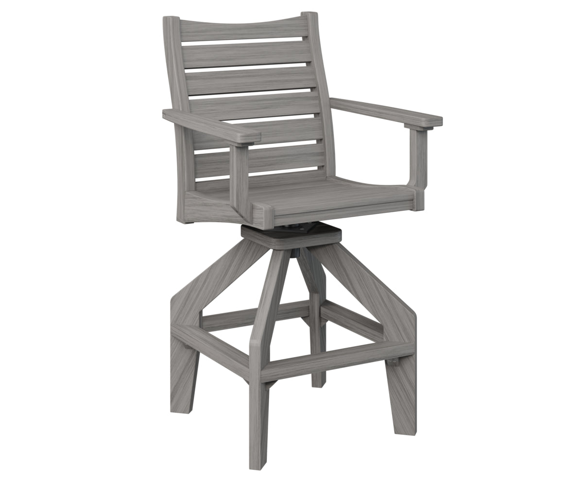 Berlin Gardens Bristol Swivel Bar Chair
