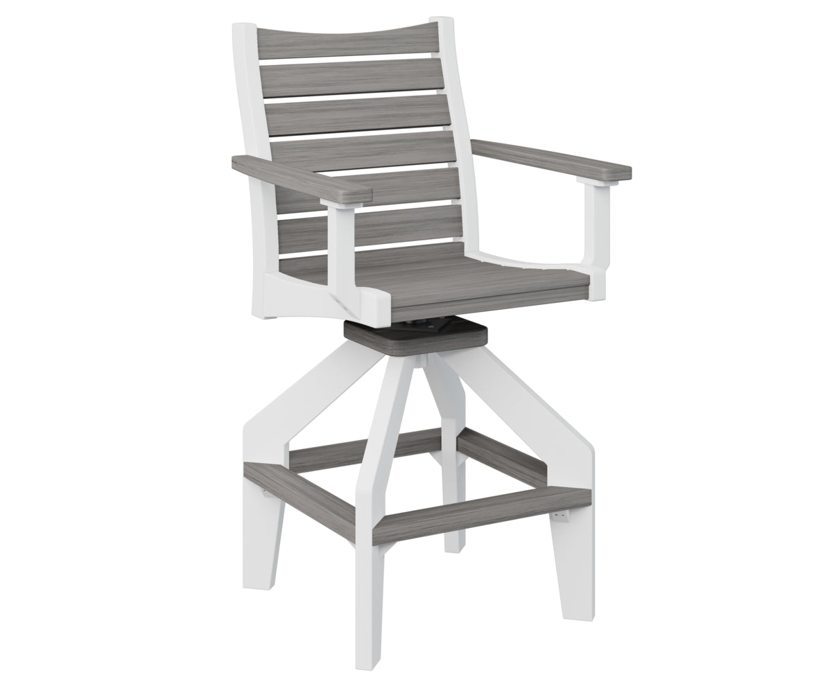 Berlin Gardens Bristol Swivel Bar Chair
