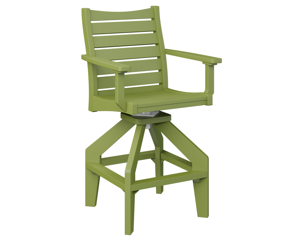 Berlin Gardens Bristol Swivel Bar Chair