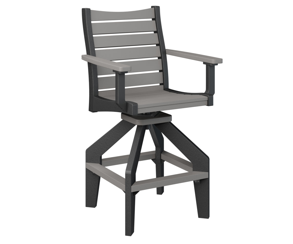 Berlin Gardens Bristol Swivel Bar Chair