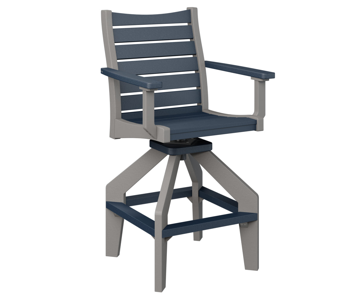 Berlin Gardens Bristol Swivel Bar Chair