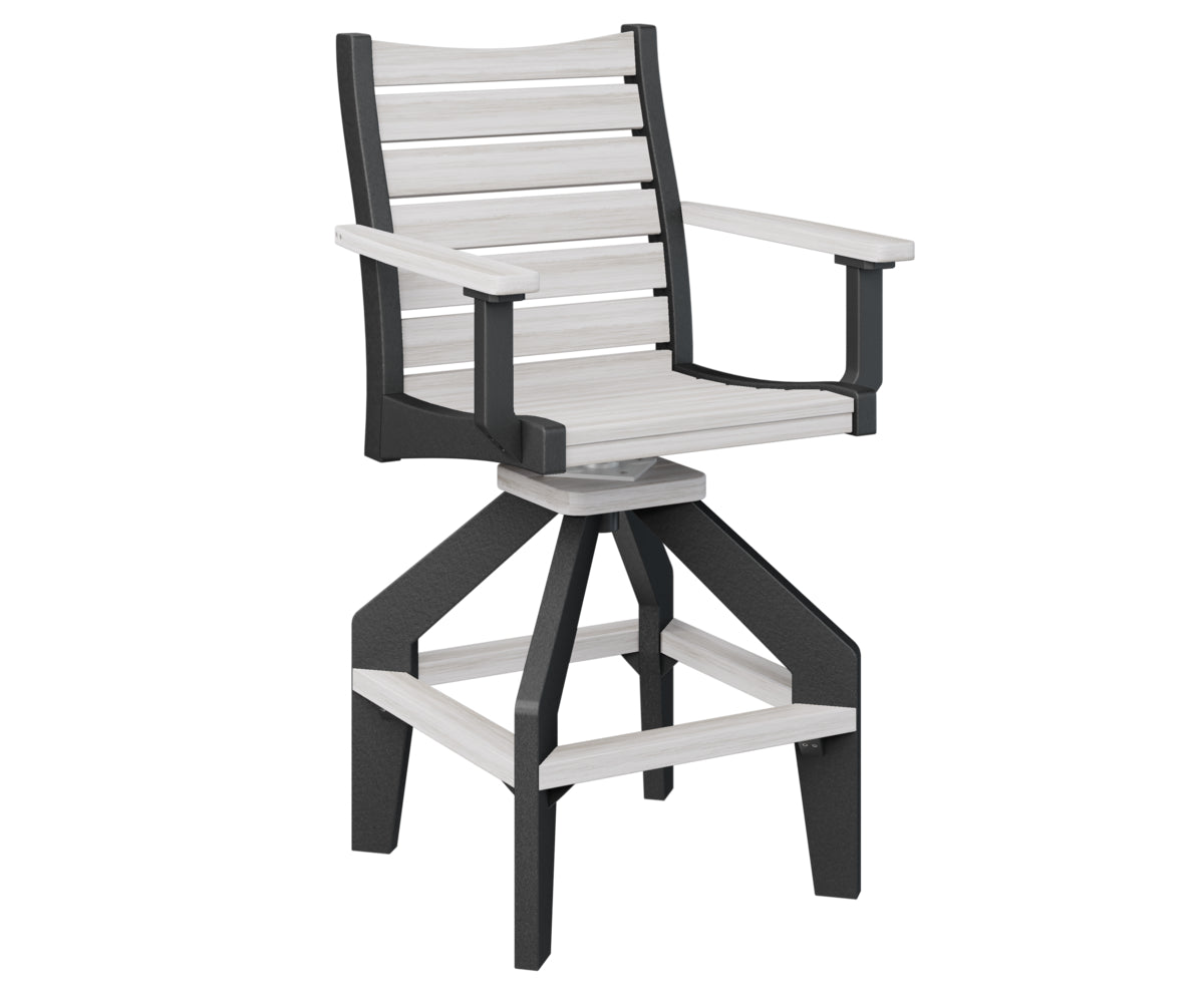 Berlin Gardens Bristol Swivel Bar Chair