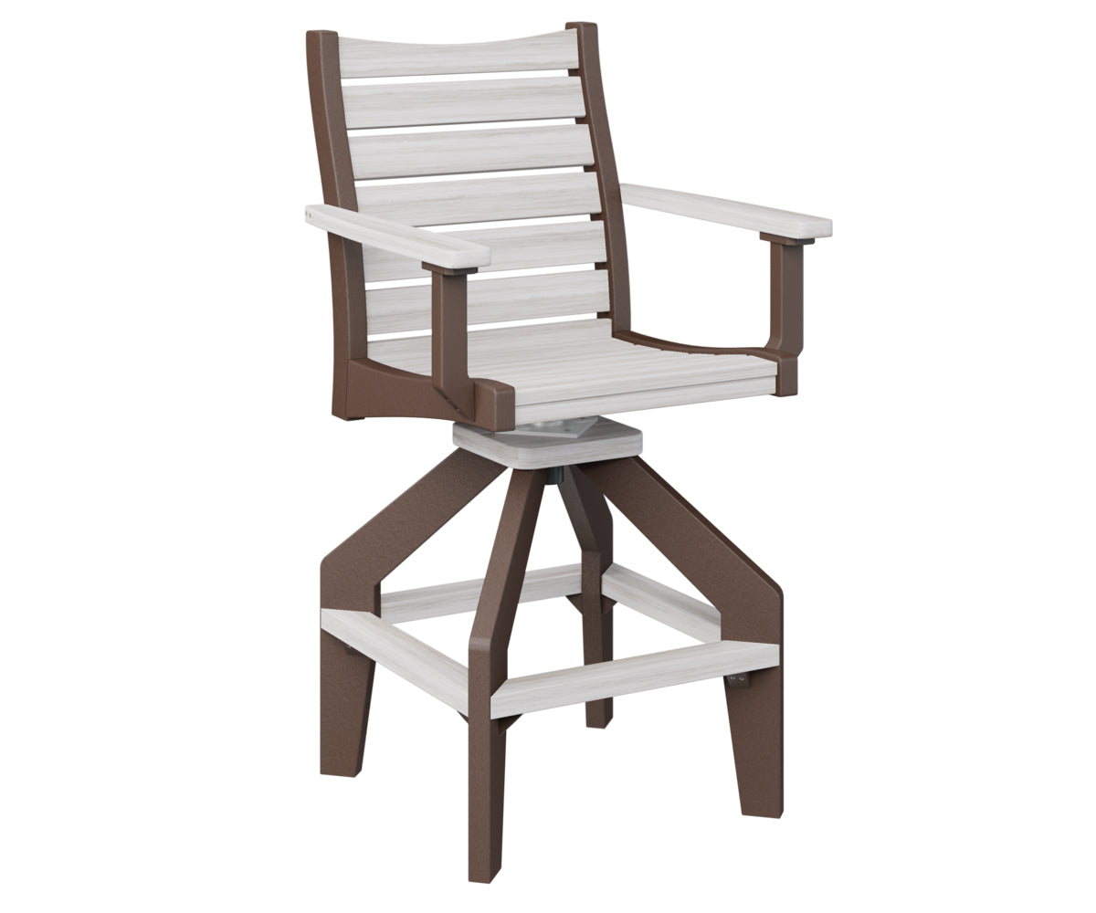 Berlin Gardens Bristol Swivel Bar Chair