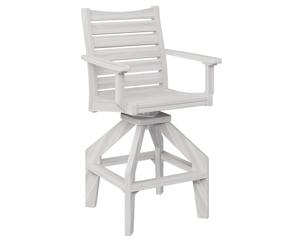 Berlin Gardens Bristol Swivel Bar Chair