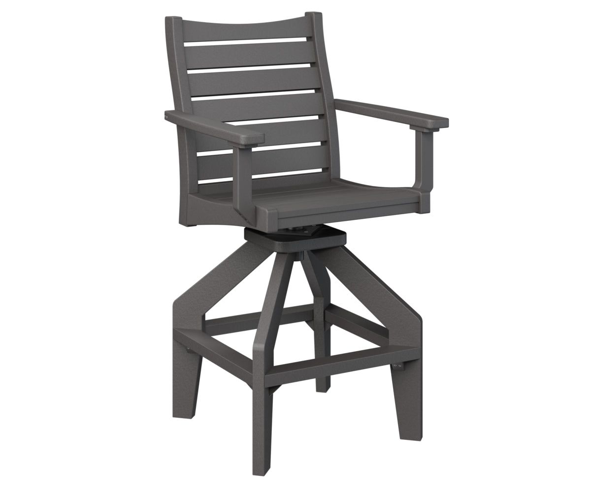 Berlin Gardens Bristol Swivel Bar Chair