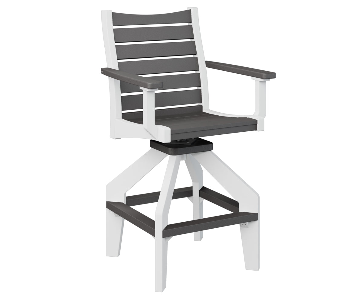 Berlin Gardens Bristol Swivel Bar Chair