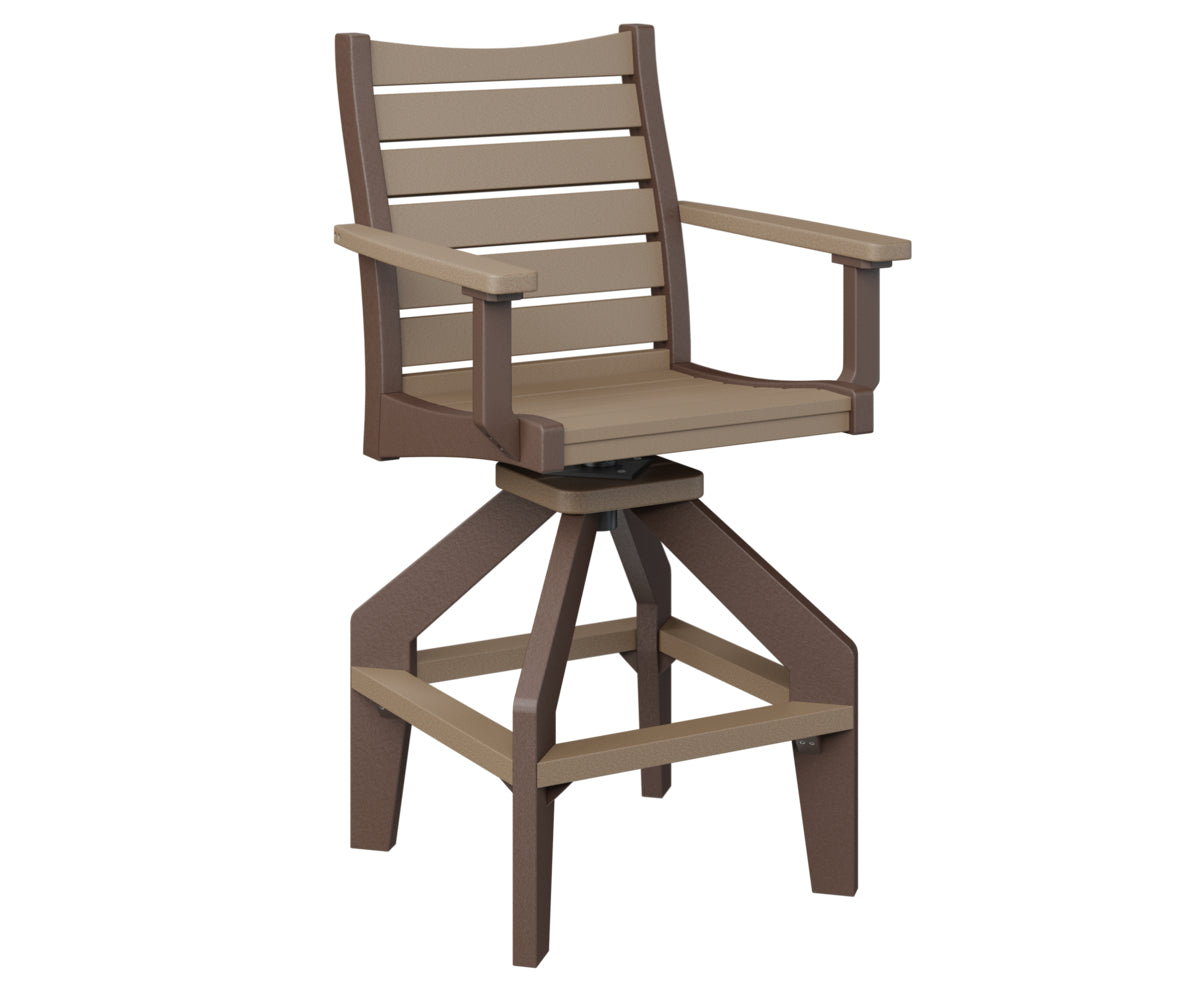 Berlin Gardens Bristol Swivel Bar Chair