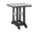 Berlin Gardens Garden Classic 28" Square Table - Dining Height