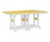 Berlin Gardens Garden Classic 44" x 72" Rectangular Table - Bar Height