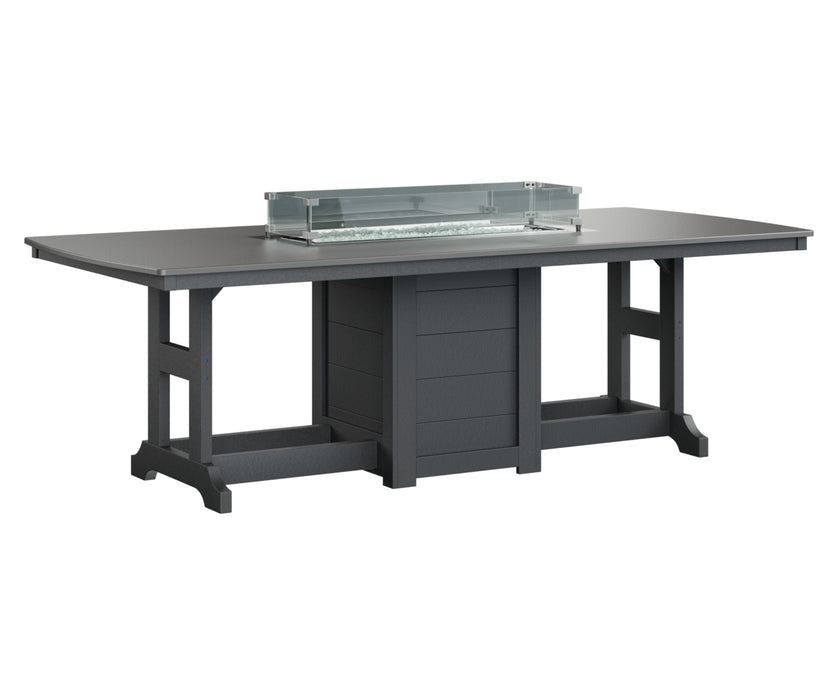 Berlin Gardens Garden Classic 44" x 96" Rectangular Fire Table - Bar Height