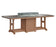 Berlin Gardens Garden Classic 44" x 96" Rectangular Fire Table - Bar Height