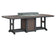 Berlin Gardens Garden Classic 44" x 96" Rectangular Fire Table - Bar Height