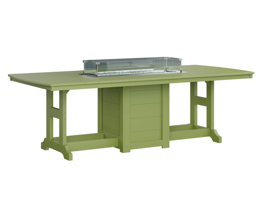 Berlin Gardens Garden Classic 44" x 96" Rectangular Fire Table - Bar Height