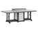 Berlin Gardens Garden Classic 44" x 96" Rectangular Fire Table - Bar Height