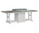 Berlin Gardens Garden Classic 44" x 96" Rectangular Fire Table - Bar Height