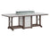 Berlin Gardens Garden Classic 44" x 96" Rectangular Fire Table - Bar Height