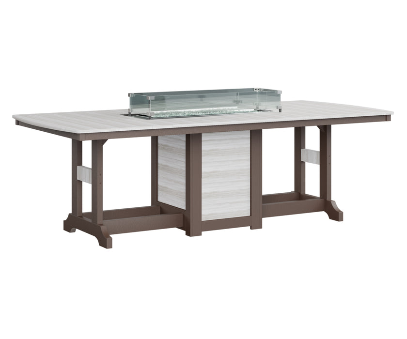 Berlin Gardens Garden Classic 44" x 96" Rectangular Fire Table - Bar Height