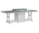 Berlin Gardens Garden Classic 44" x 96" Rectangular Fire Table - Bar Height