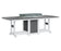 Berlin Gardens Garden Classic 44" x 96" Rectangular Fire Table - Bar Height