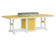 Berlin Gardens Garden Classic 44" x 96" Rectangular Fire Table - Bar Height