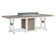Berlin Gardens Garden Classic 44" x 96" Rectangular Fire Table - Bar Height