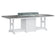 Berlin Gardens Garden Classic 44" x 96" Rectangular Fire Table - Bar Height