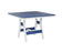 Berlin Gardens Harbor 44" Square Table - Bar Height