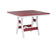 Berlin Gardens Harbor 44" Square Table - Bar Height