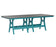 Berlin Gardens Harbor 44" x 96" Rectangular Table - Bar Height