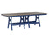 Berlin Gardens Harbor 44" x 96" Rectangular Table - Bar Height