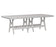 Berlin Gardens Harbor 44" x 96" Rectangular Table - Bar Height
