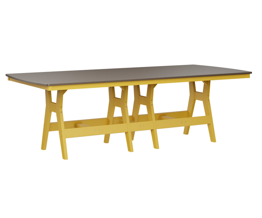 Berlin Gardens Harbor 44" x 96" Rectangular Table - Bar Height