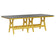 Berlin Gardens Harbor 44" x 96" Rectangular Table - Bar Height