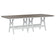 Berlin Gardens Harbor 44" x 96" Rectangular Table - Bar Height