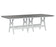 Berlin Gardens Harbor 44" x 96" Rectangular Table - Bar Height