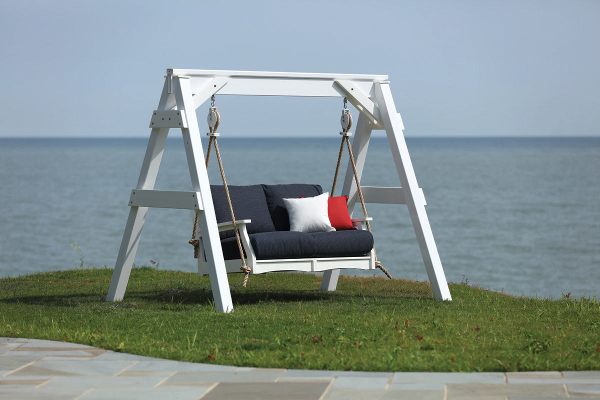 Berlin Gardens Classic Terrace Loveseat Swing