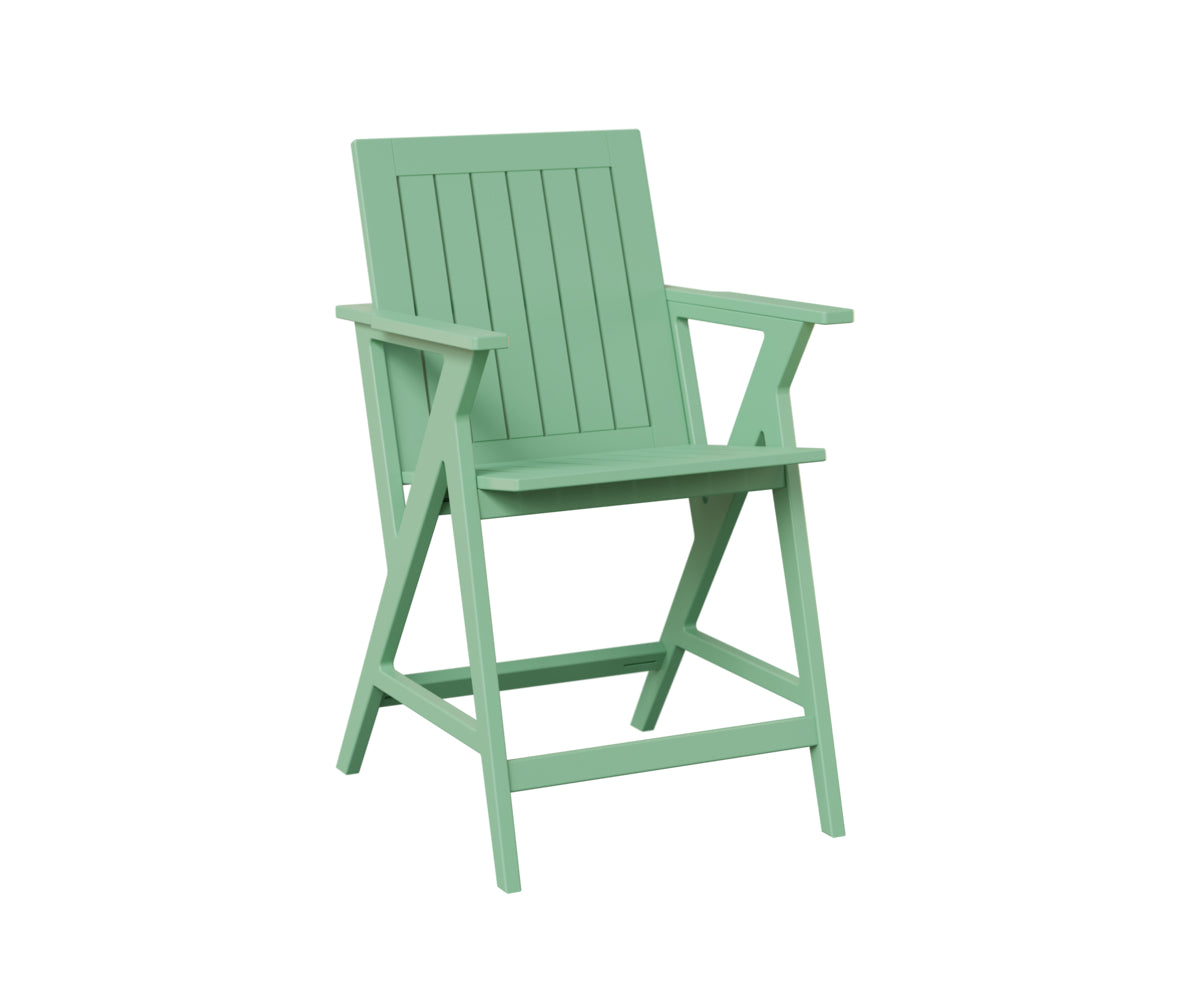 Berlin Gardens Kinsley Counter Arm Chair