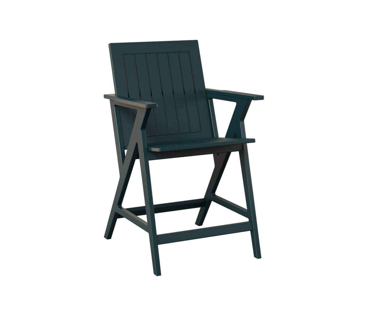 Berlin Gardens Kinsley Counter Arm Chair