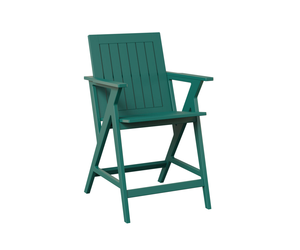 Berlin Gardens Kinsley Counter Arm Chair