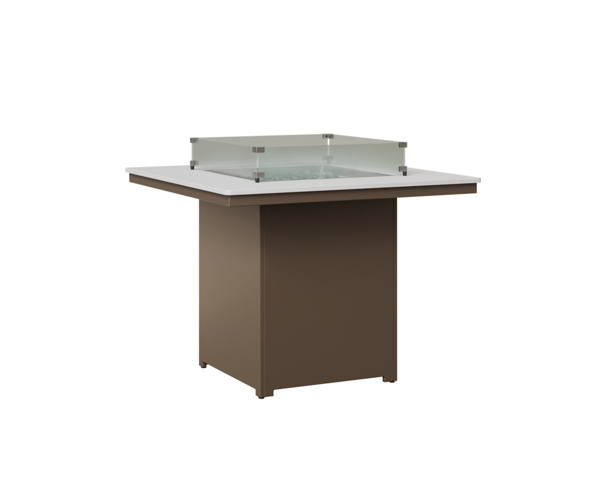 Berlin Gardens Numa Square Fire Pit - Counter Height