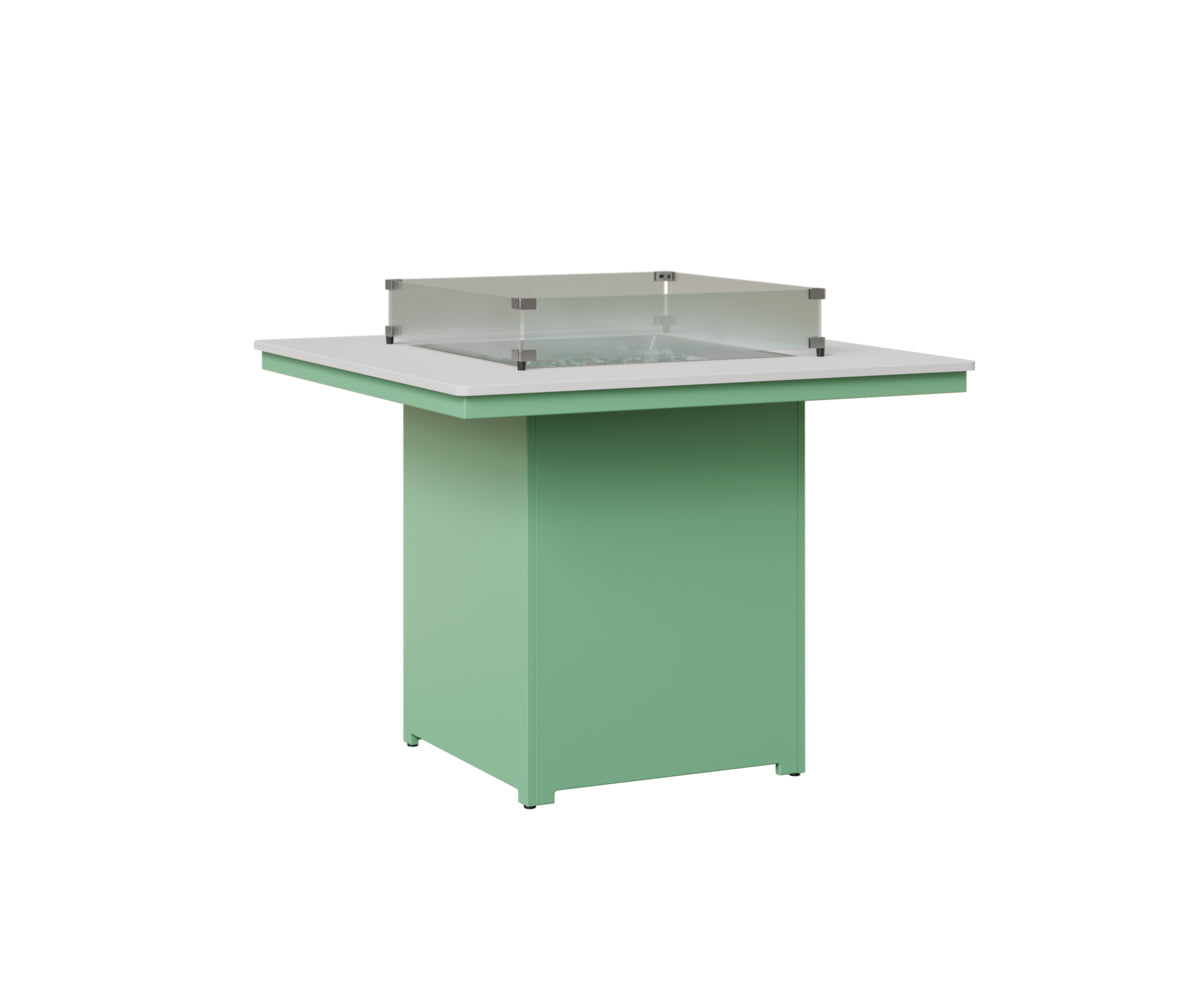 Berlin Gardens Numa Square Fire Pit - Counter Height
