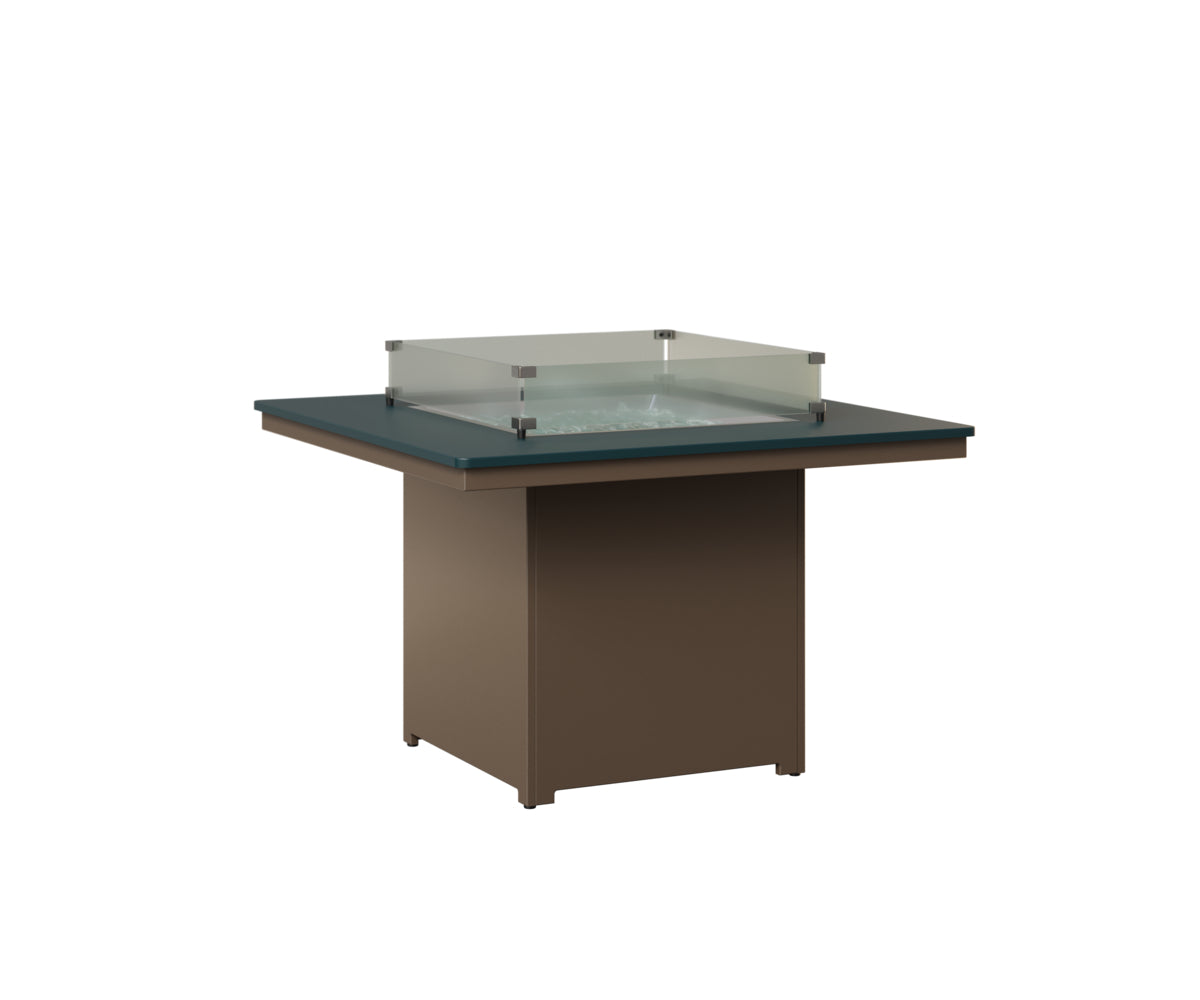 Berlin Gardens Numa Square Fire Pit - Dining Height