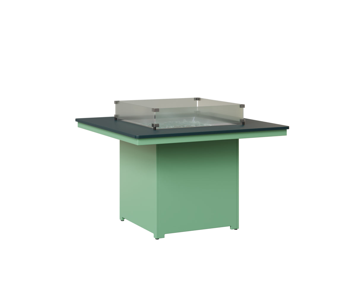 Berlin Gardens Numa Square Fire Pit - Dining Height
