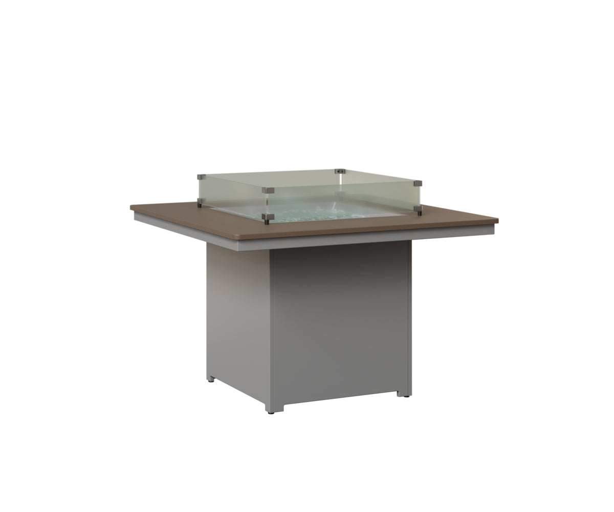 Berlin Gardens Numa Square Fire Pit - Dining Height