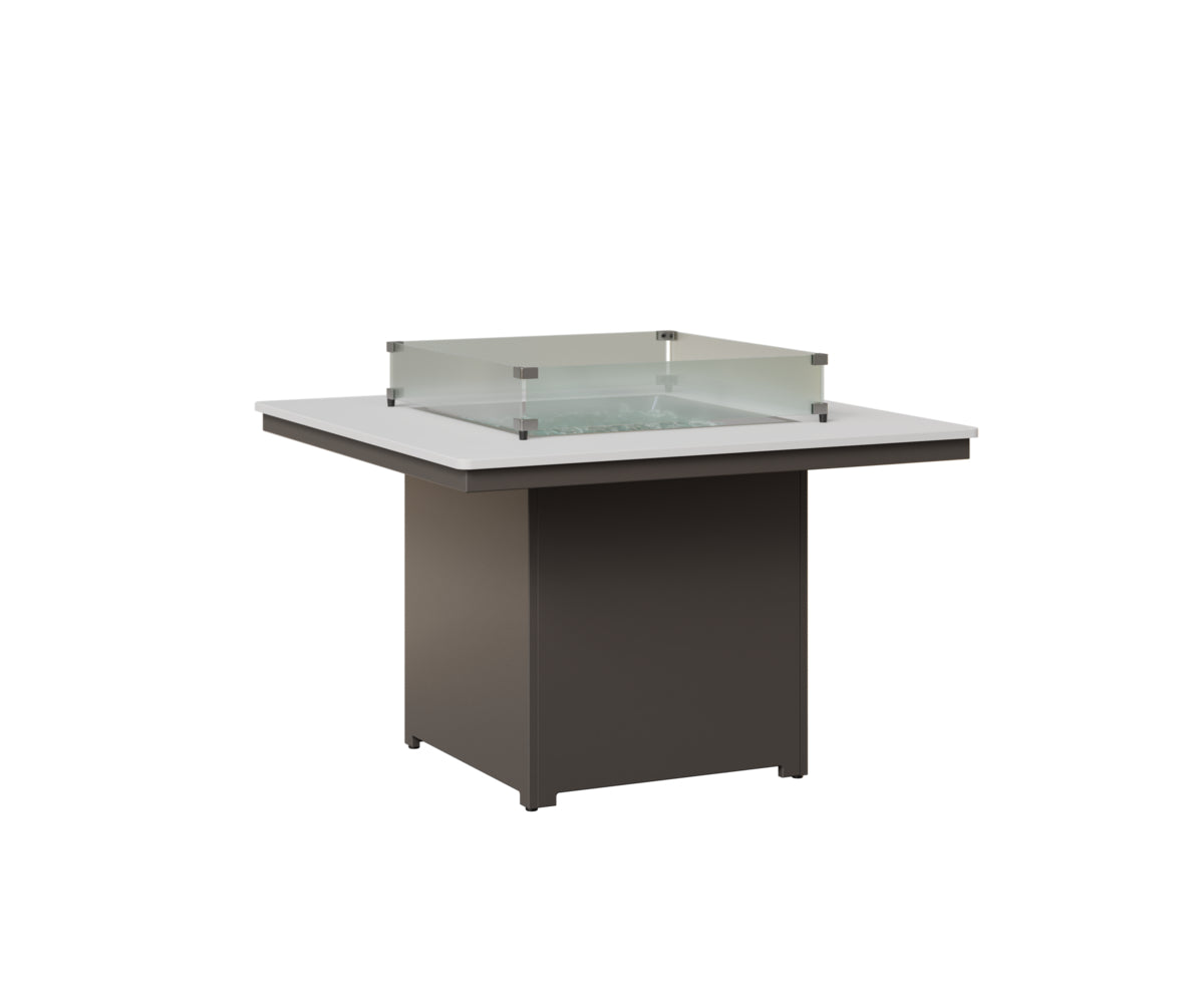 Berlin Gardens Numa Square Fire Pit - Dining Height