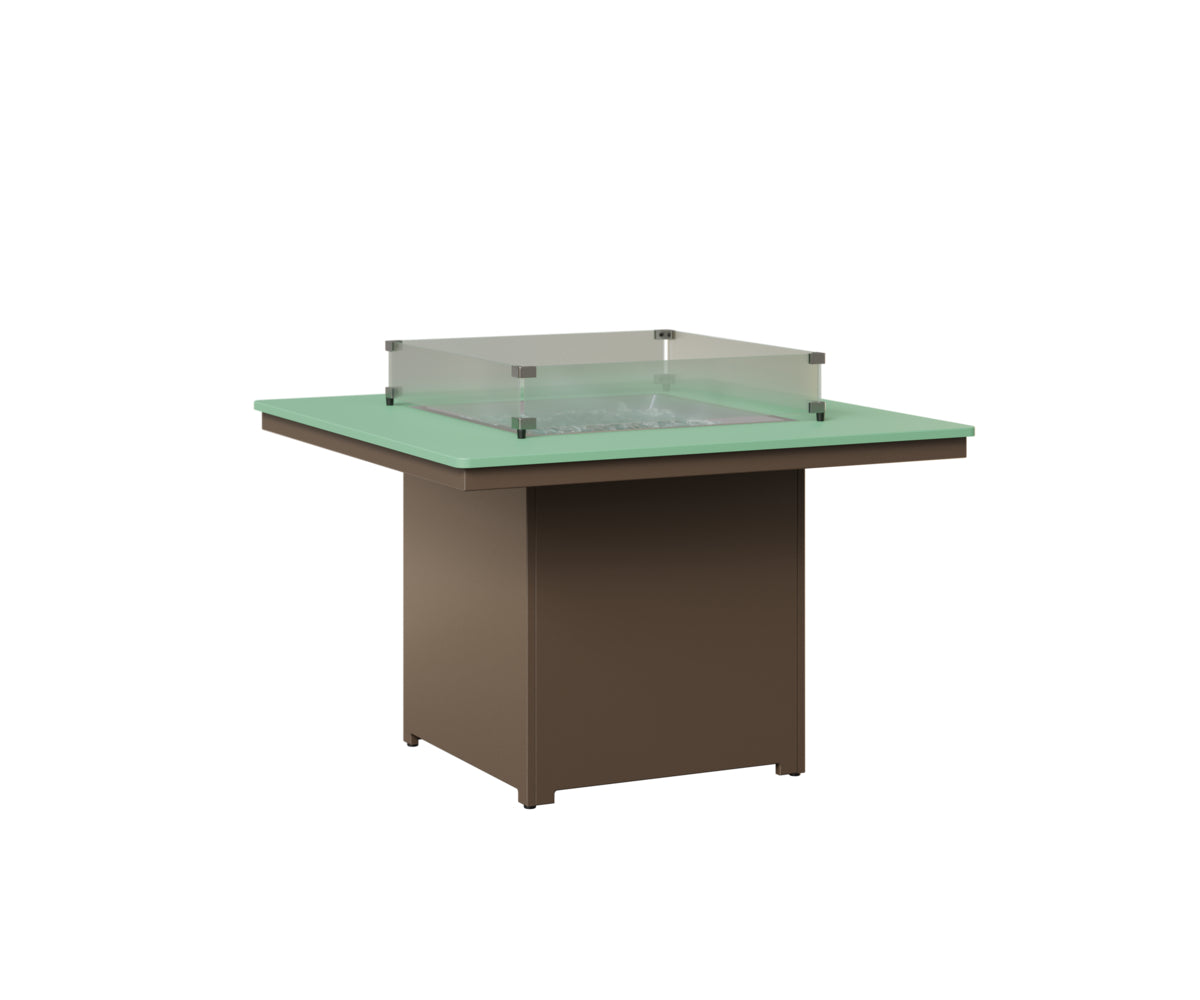 Berlin Gardens Numa Square Fire Pit - Dining Height